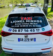 Notre zone d'activité pour ce service Taxi privé pour transferts longue distance